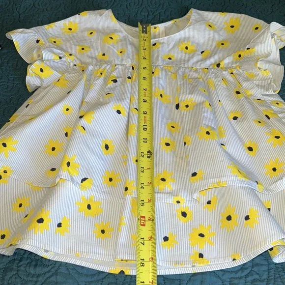 Zara Baby Doll Floral Top - Picture 7 of 8